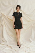 Open Back Mini Dress